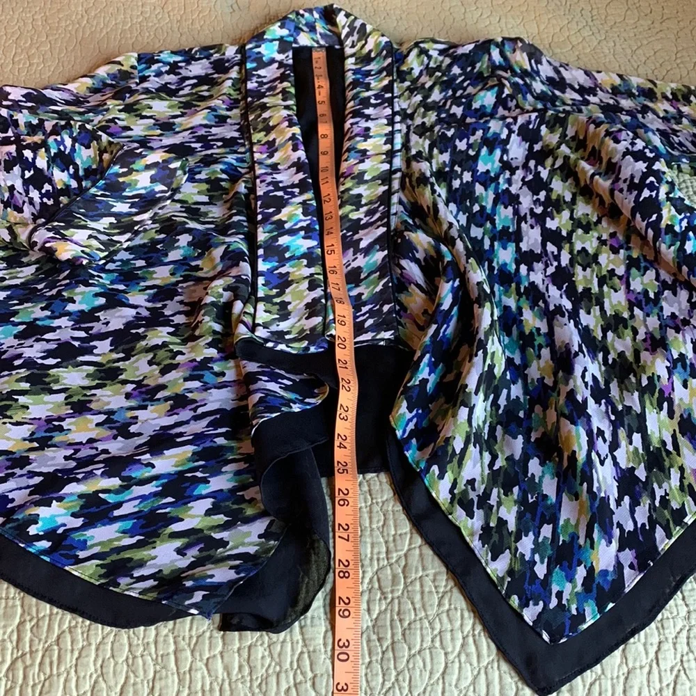 2-Piece Checked Tank & Jacket Set Size Large